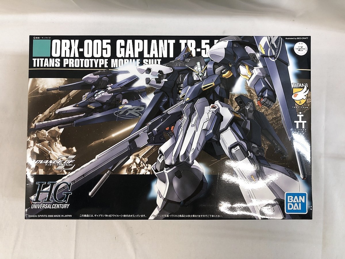 【1円～】【未開封】HGUC ADVANCE OF Ζ ティターンズの旗のもとに ORX-005 ギャプランTR-5_画像1