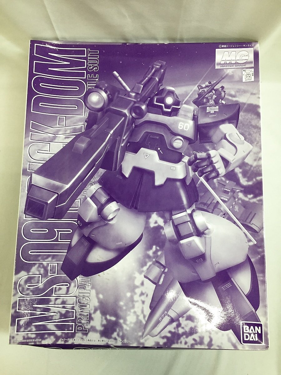 [ нераспечатанный ]1/100 MG MS-09Rlik*dom прозрачный Ver. [ Mobile Suit Gundam ]