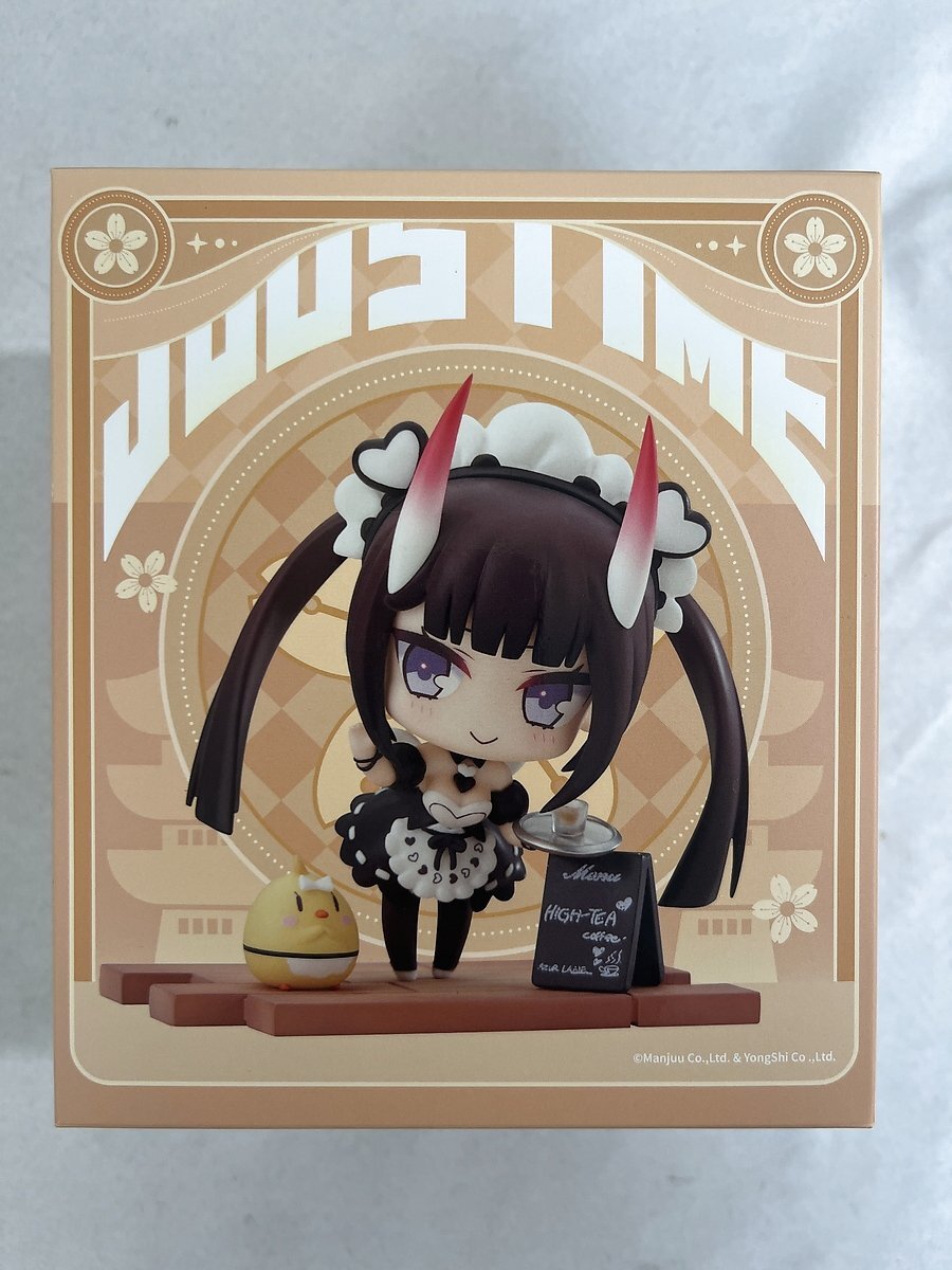 【1円～】【未開封】JUUs時間 チビフィギュア 能代 PVC＆ABS製塗装済み完成品 アズールレーン_画像1