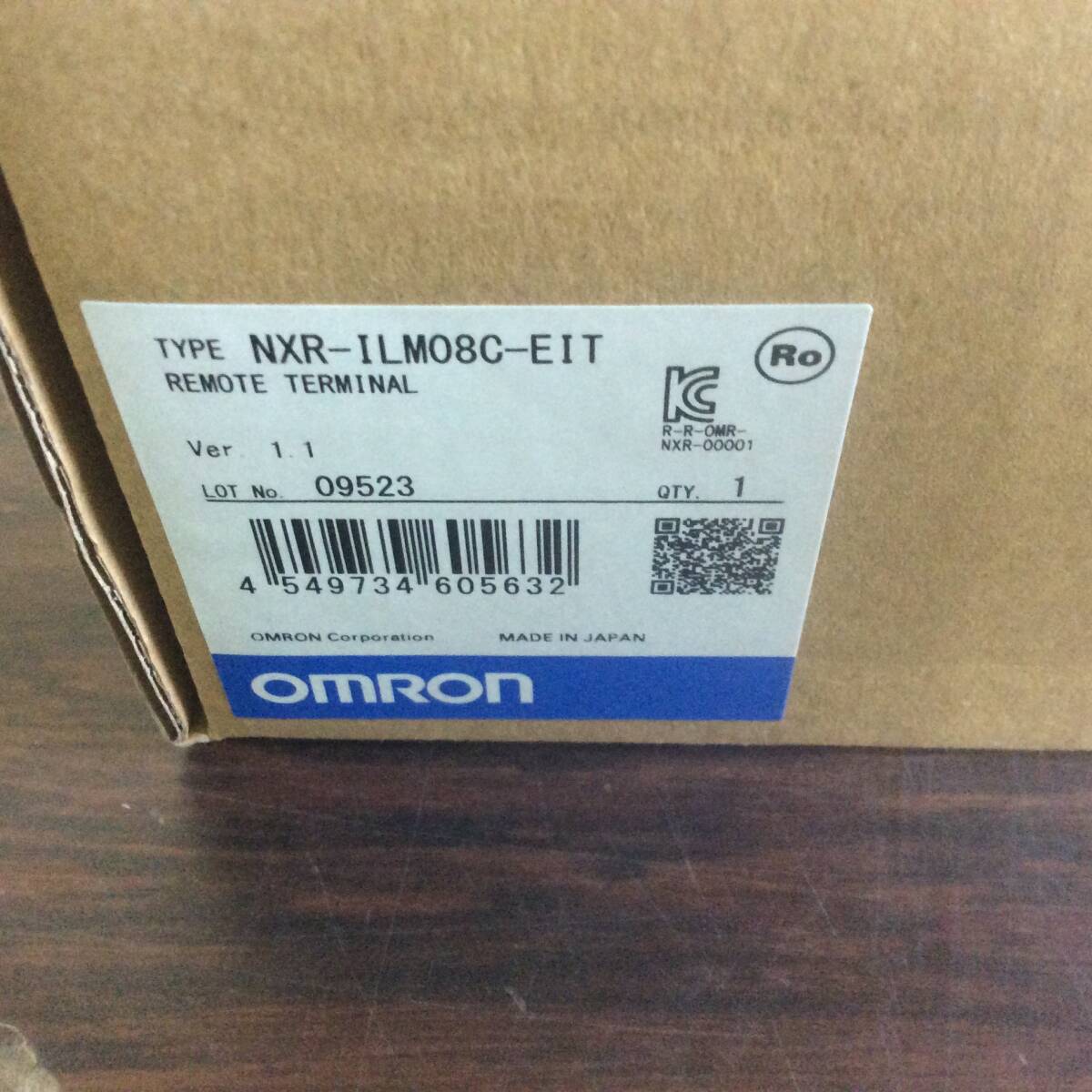 【TH-1767】未使用 OMRON オムロン 耐環境型リモートターミナル NXR-ILM08C-EIT EtherNet/IP(TM) IO-Linkマスタユニット の画像2