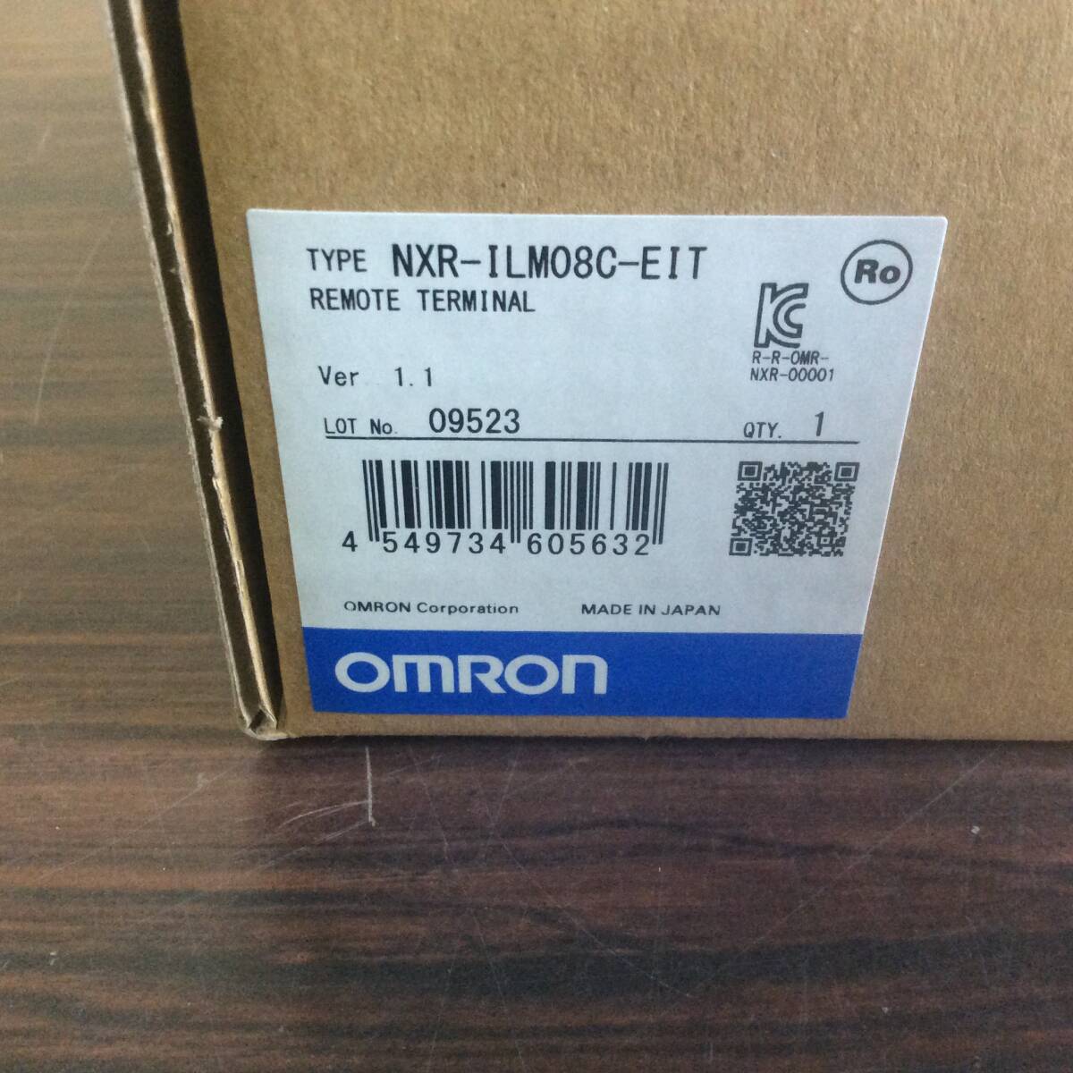 【TH-1763】未使用 OMRON オムロン 耐環境型リモートターミナル NXR-ILM08C-EIT EtherNet/IP(TM) IO-Linkマスタユニットの画像2