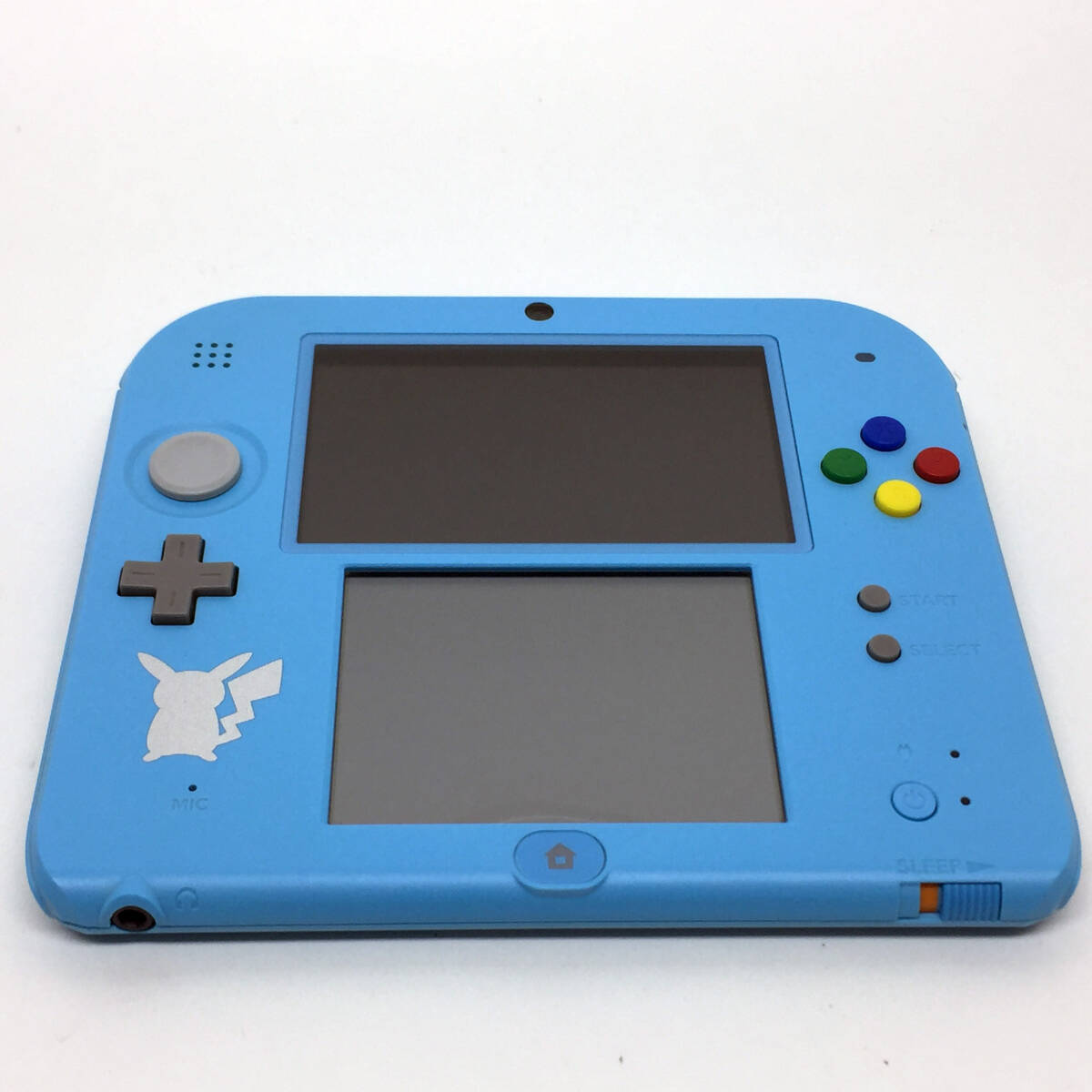 Nintendo 2DS Pokemon Center Special Edition Light Blue Pikachu w/box Japan - Picture 2 of 5