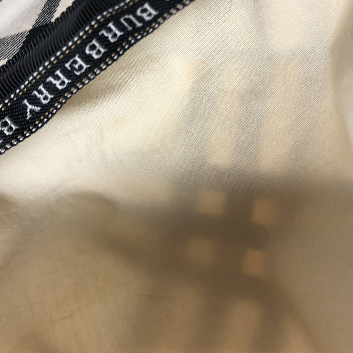 tu145 BURBERRY BLUE LABEL ハンチング 帽子 ※中古_画像7