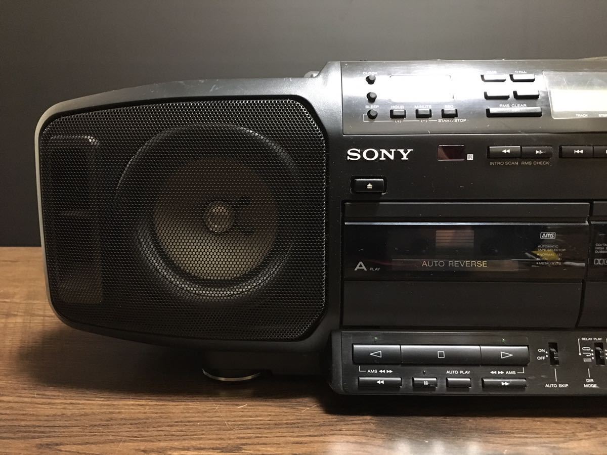 SONY CD ラジカ カセットレコーダー ドデカホーン CFD-DW97 ラジカセ ジャンク_画像3
