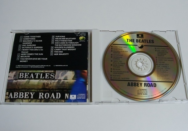 【CD】輸入盤　ザ・ビートルズ　ABBEY ROAD　旧規格　ステレオ　CDP7464462　077774644624　THE BEATLES_画像2