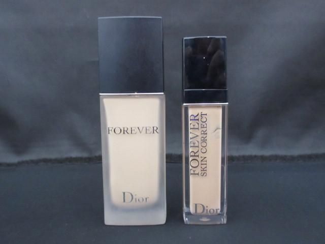 中古 ディオール Dior ディオールスキン フォーエヴァー フルイド マット 1N 30ml コレクト コンシーラー 1N 2点 フ_画像1