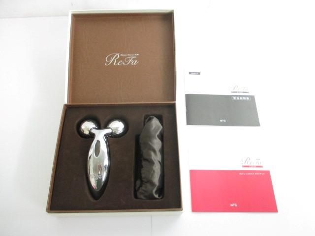  used MTG ReFalifa carat lifa Pro beautiful face beauty roller 2 point micro current platinum coat waterproof 