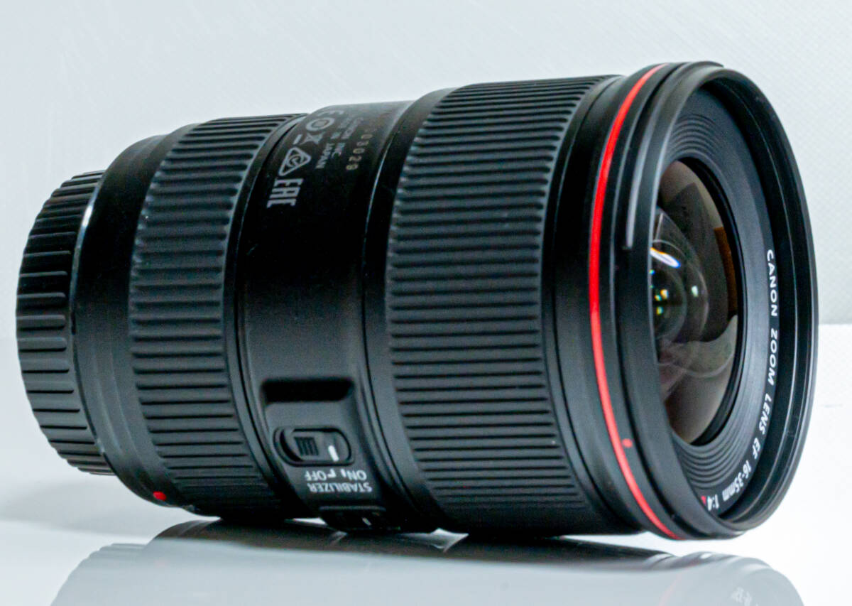 ■極上美品■キヤノン Canon EF 16-35mm F4L IS USM ズームレンズ 超広角 送料無料！_画像8
