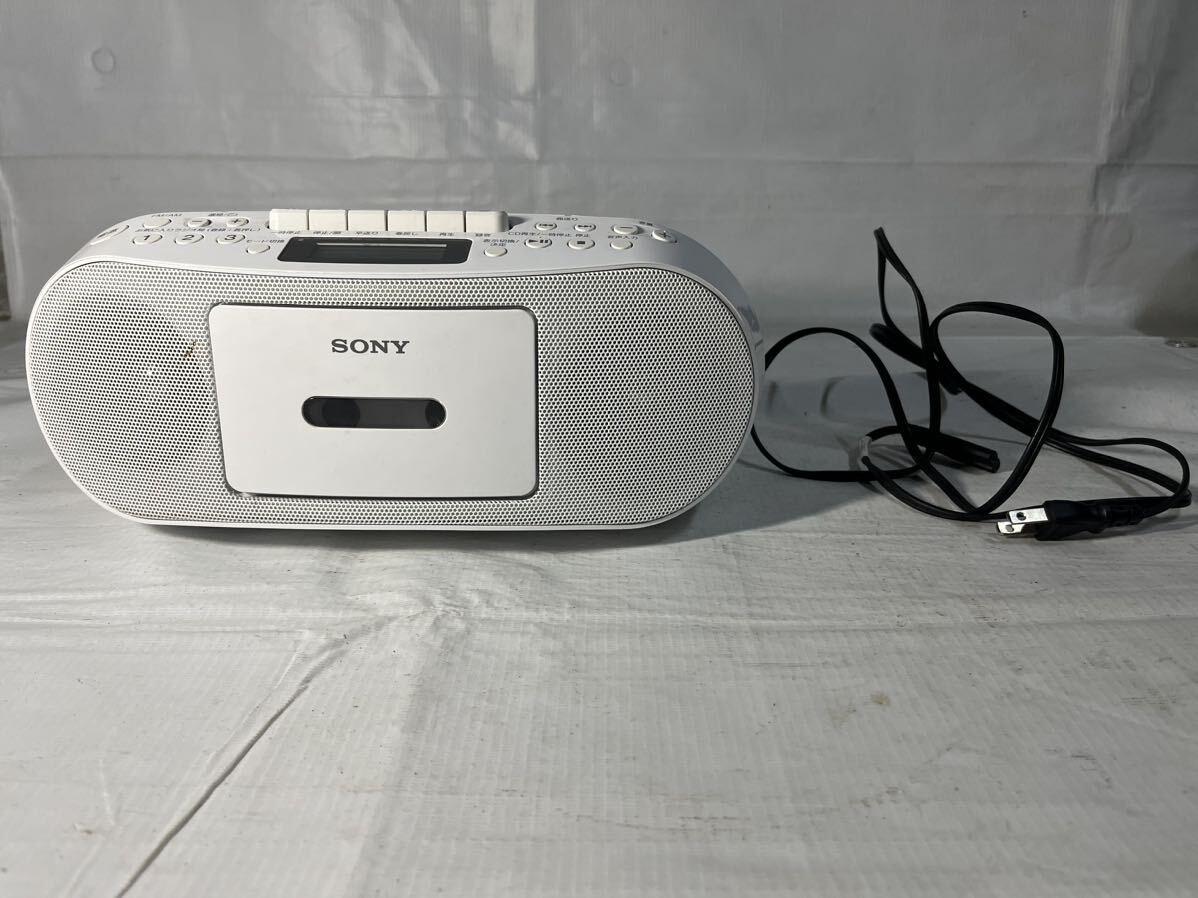 SONY ソニー CDラジカセ カセット CD CFD-S51 ラジオ FM AM _画像1