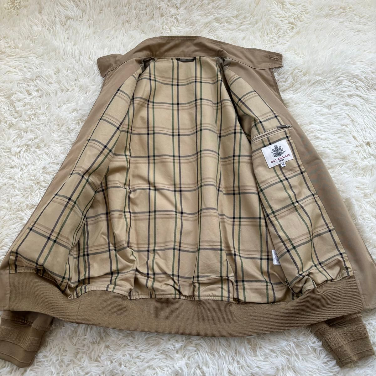 美品OLD ENGLANDオールドイングランド スイングトップ ブルゾン 美品OLD ENGLANDオールドイングランド スイングトップ ブルゾン