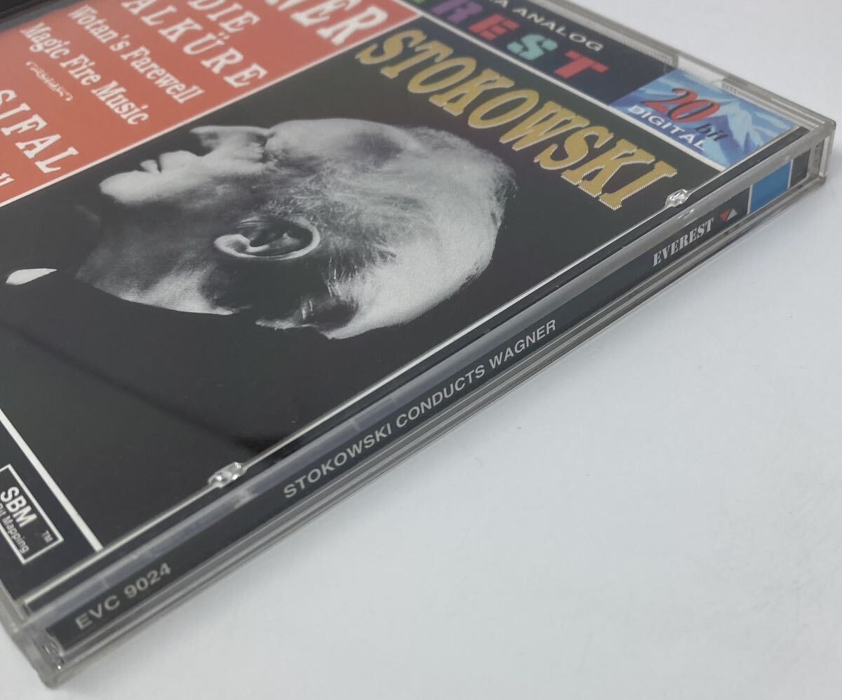ストコフスキー ワーグナー 管弦楽曲集 ワルキューレ パルジファル EVEREST EVC 9024 CDの画像2
