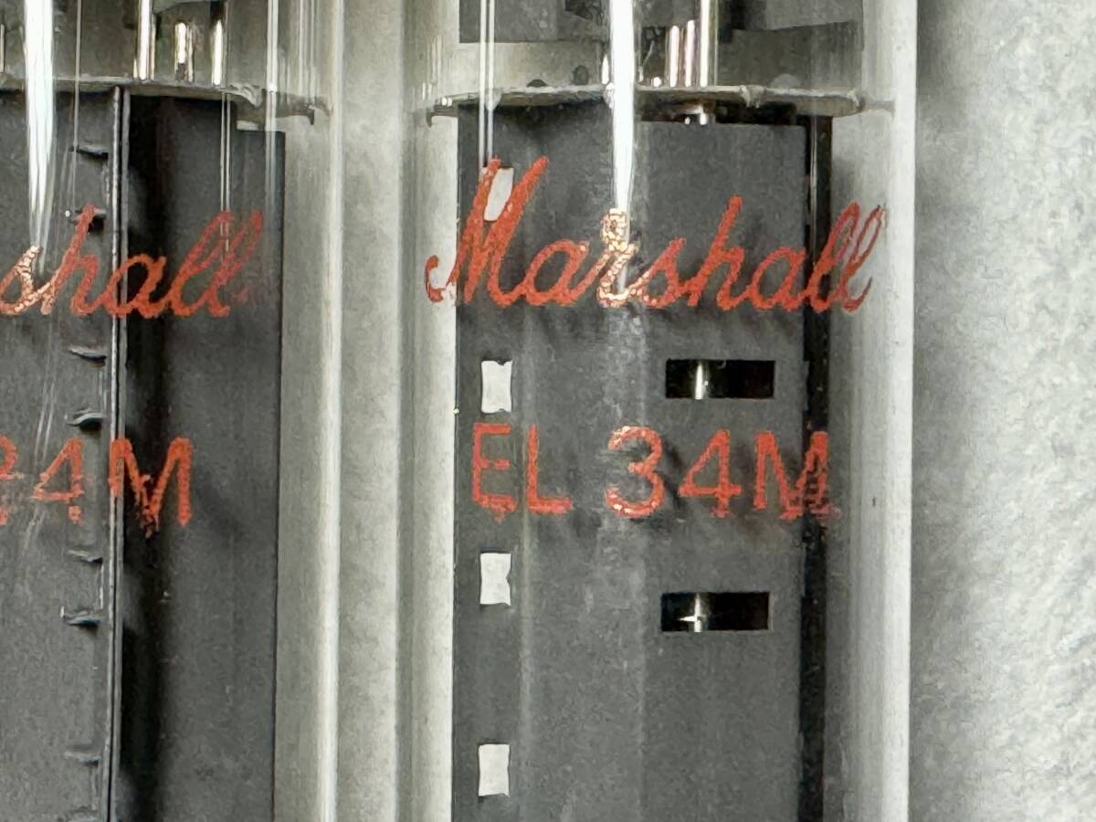 MARSHALL EL34M ！真空管未使用/旧タイプ 2個セット！！53/53の画像3
