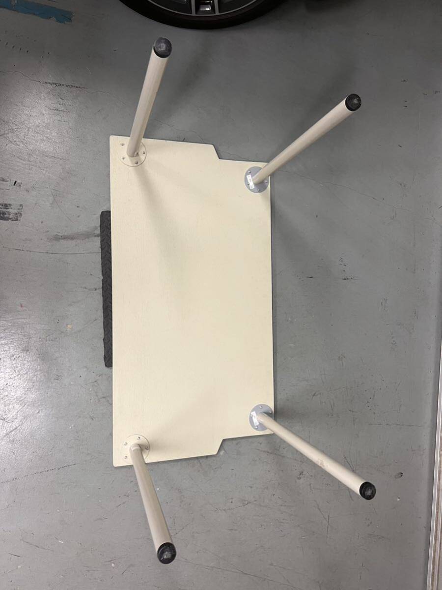 シトロエン C4ピカソ DIY ウッドトノカバー IKEA脚付き アウトドアキャンプテーブルとしても B585F02P用として制作 文京区手渡し可能の画像7