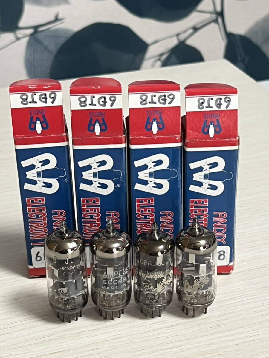 ECC88 6DJ8 4本 BUGLE BOY 笛吹童子 試験済み 真空管 デルタ ECC88 6DJ8 4本 BUGLE BOY 笛吹童子 試験済み 真空管 デルタ