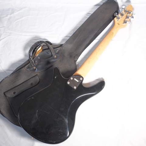 BUSKER'S/バスカーズ KGS1 BLK ミニ エレキギター ケース付 トラベルギター/140サイズ_画像2