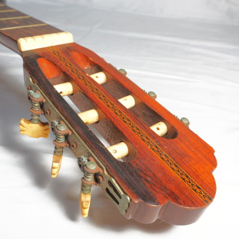 トラ杢ボディ クラシックギター 楽器/160サイズの画像4