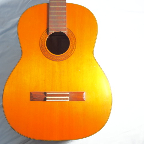 トラ杢ボディ クラシックギター 楽器/160サイズの画像3