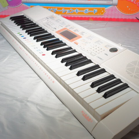 CASIO LK-123 光ナビゲーション キーボード 2016年製 61鍵盤 タッチレスポンス 電子ピアノ 楽器/160サイズ_画像6