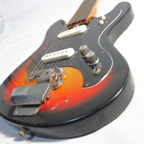  ビザールギター ケース付き レトロ ビンテージ 楽器/160サイズの画像8