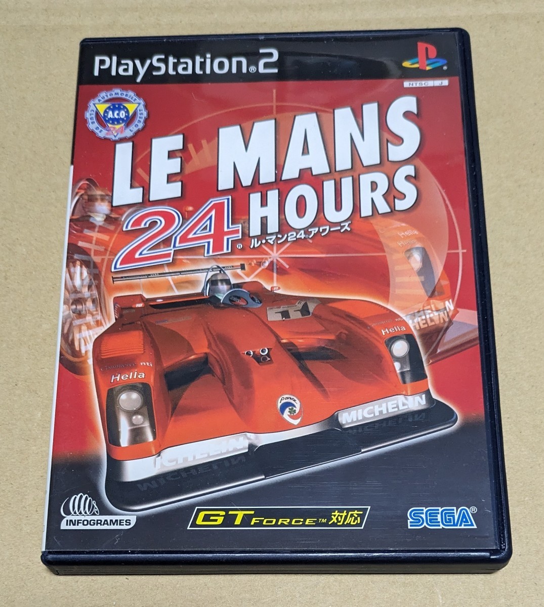 【良品ディスク無傷】【送料無料】【PS2】 LE MANS 24 HOURS ル・マン24アワーズの画像1