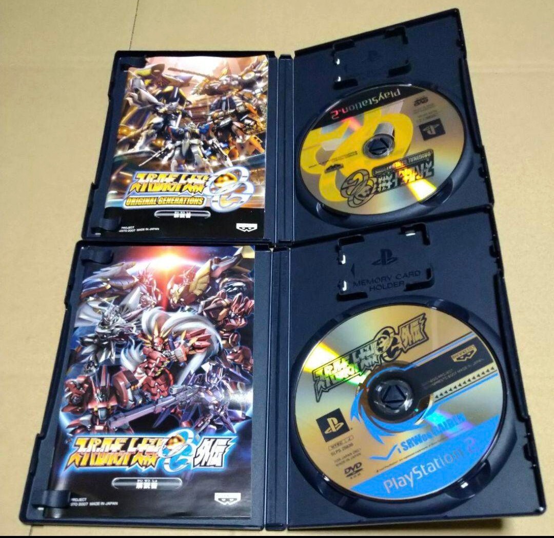 【送料無料】【PS2】 スーパーロボット大戦OG スーパーロボット大戦a 4点まとめ売り