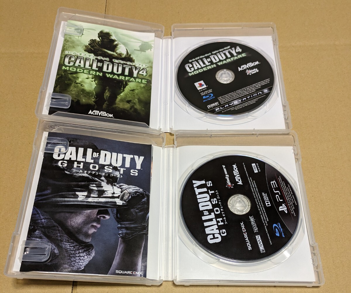 【送料無料】【PS3】 コール オブ デューティ CALL OF DUTY 4点まとめ売り