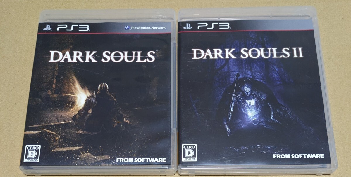 【送料無料】【PS3】ダークソウル & ダークソウル2 DARK SOULS II [通常版］ 2点セット_画像1