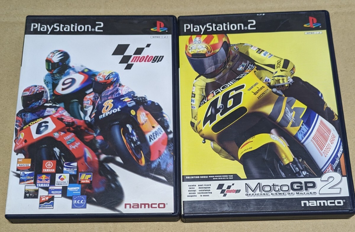 【送料無料】【PS2】Moto GP Moto GP2 2点セット MotoGP_画像1