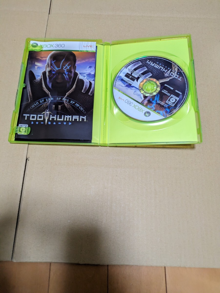 【美品ディスク無傷】【Xbox360】 Too Human -トゥー ヒューマン- （初回限定版）_画像3