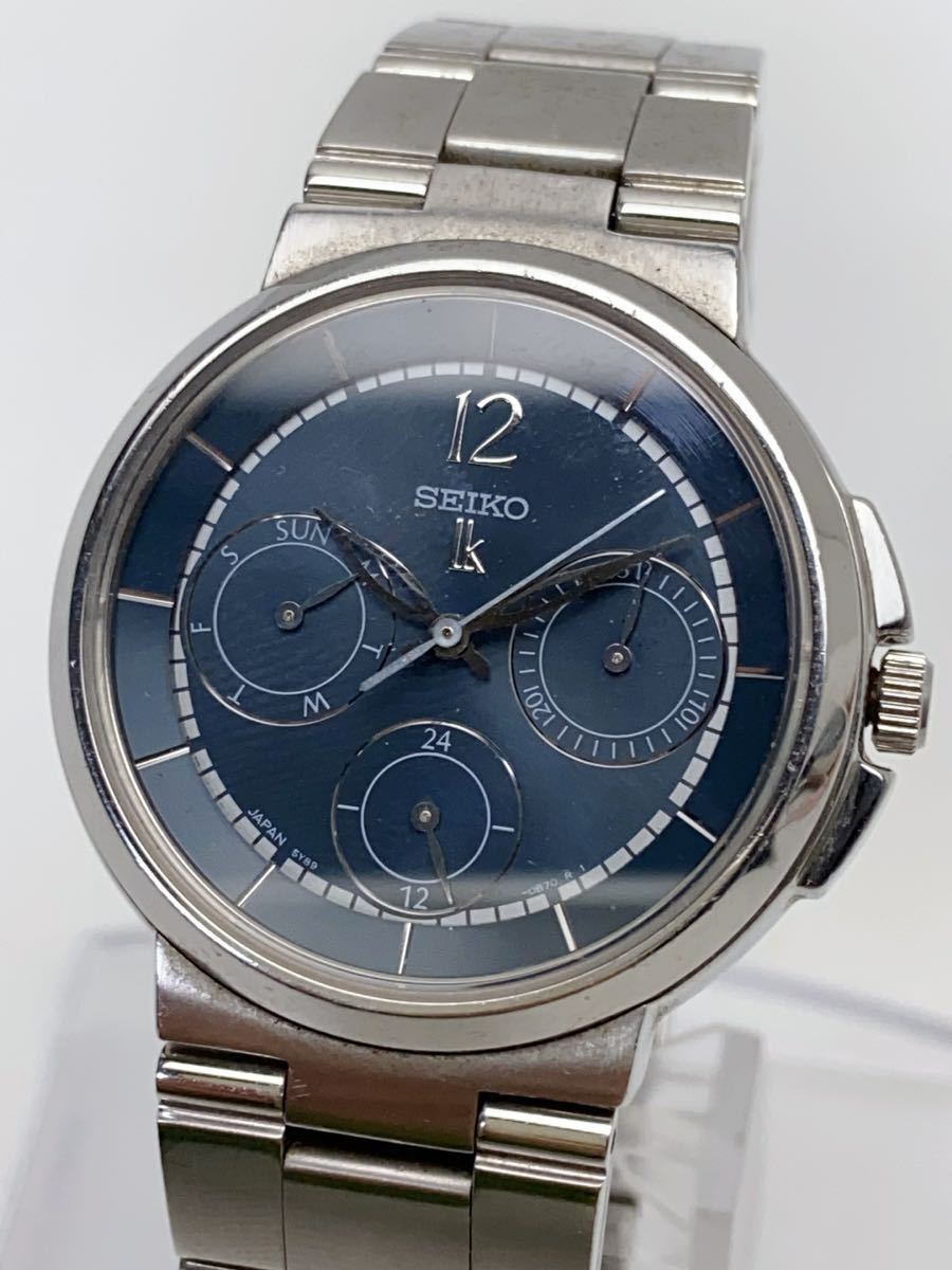 T963 セイコー SEIKO ルキア LK 5Y89-0B70 トリプルクォーツ _画像2