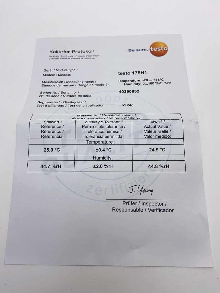 E233 未使用品 testo テストー 175H1 温湿度ロガー データ 温度 E233 未使用品 testo テストー 175H1 温湿度ロガー データ 温度