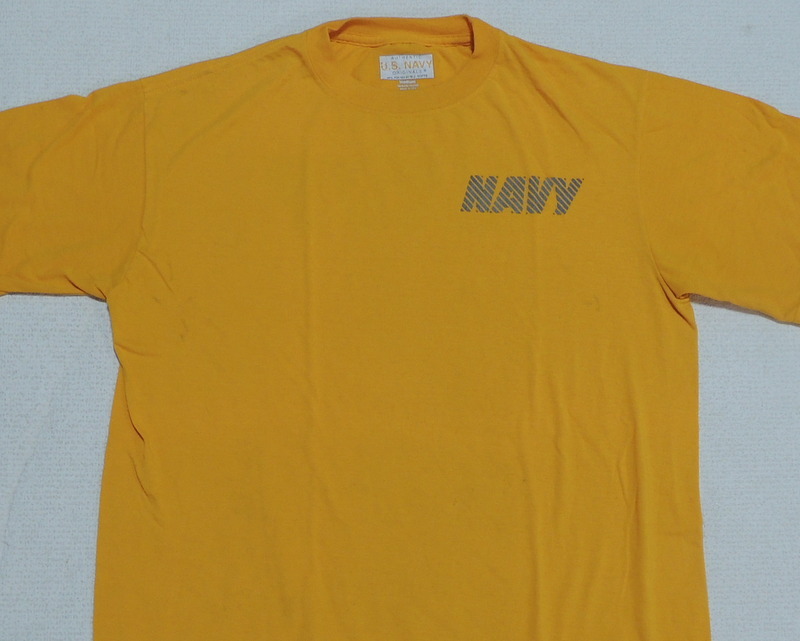 米海軍 U.S.NAVY Ｍ．Ｊ．ＳＯＦＦＥ ミリタリー Tシャツ M  の画像2