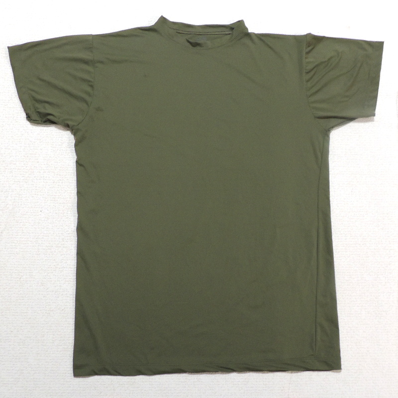 米軍使用 海兵隊支給 USMC タクティカル Tシャツ OD Mサイズの画像1