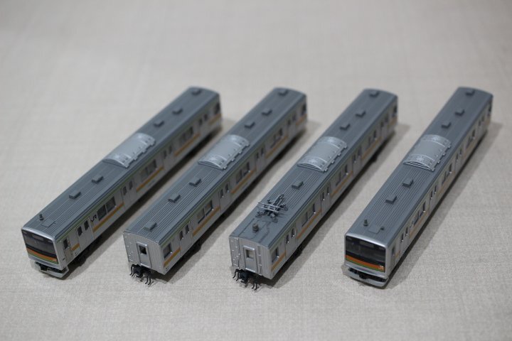 KATO カトー 10-494 205系 3000番台 (八高線色) 4両セット 鉄道模型 ケース付 5306_画像3
