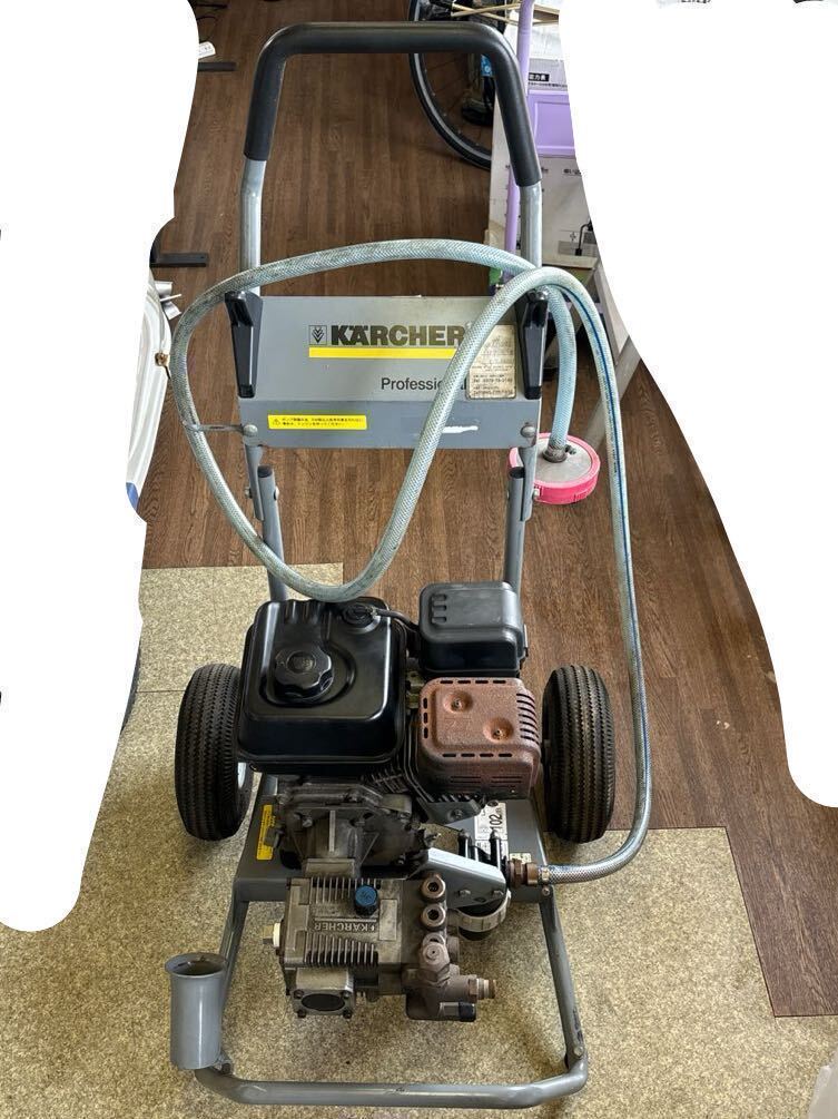 ケルヒャー HD6/12G 業務用 エンジン式 高圧洗浄機 （KARCHER)中古　現状売り