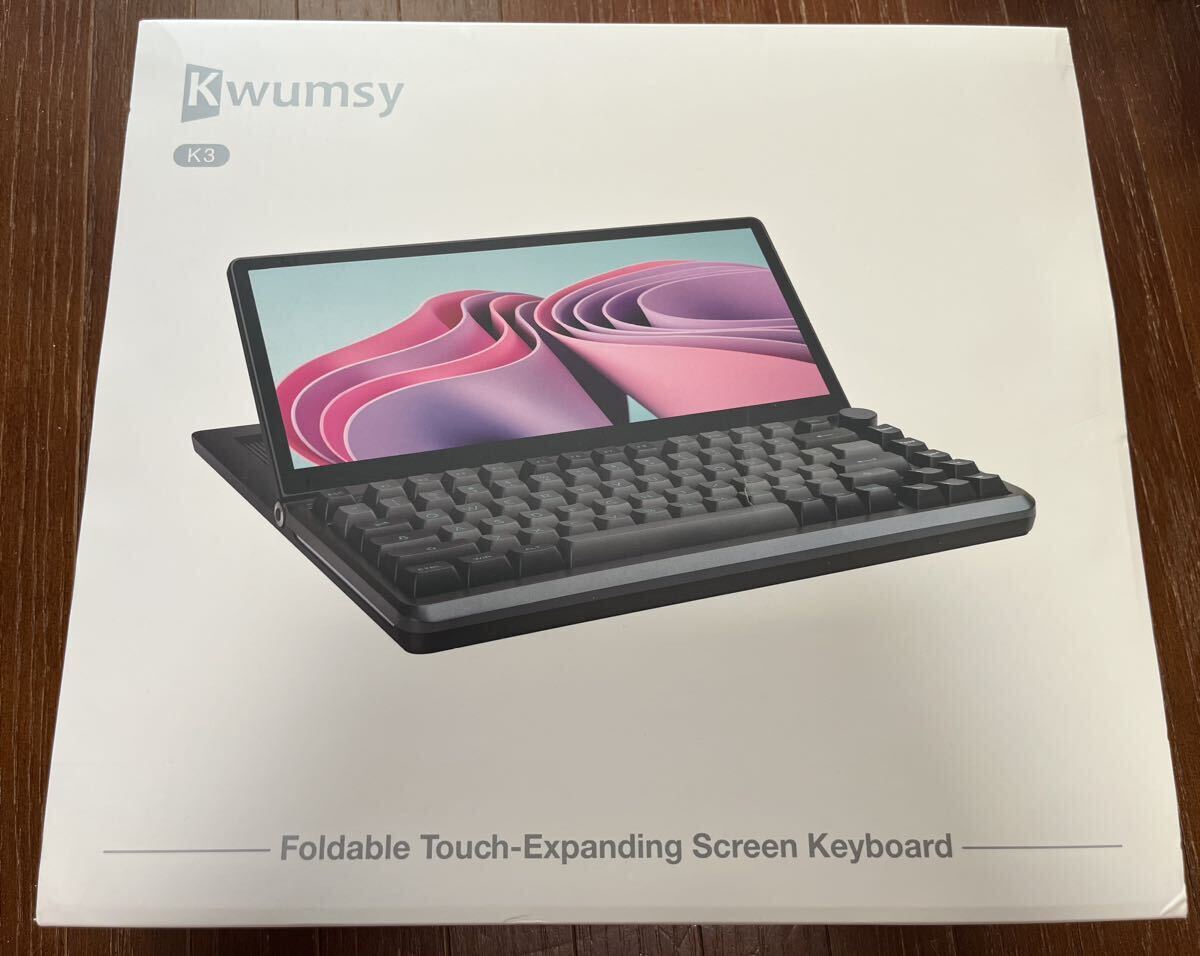 Kwumsy K3 メカニカルゲーミングキーボード 13インチ外付けタッチスクリーン、バックライト付_画像1