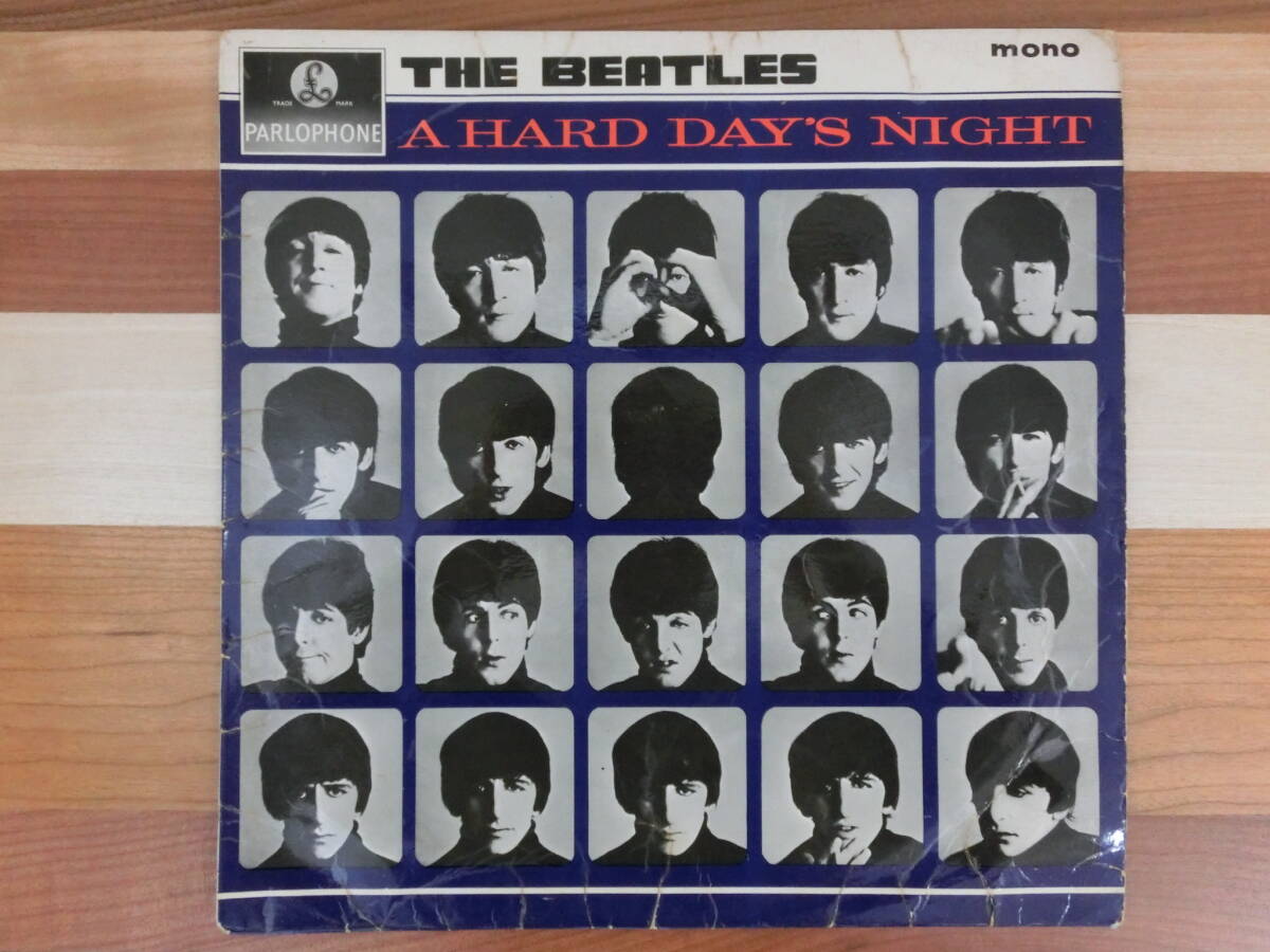 UK Original Mono 1st★A hard day's night★Matrix:-3N/-3N★KT★Beatles_画像1