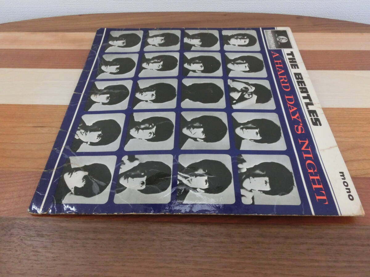 UK Original Mono 1st★A hard day's night★Matrix:-3N/-3N★KT★Beatles_画像5