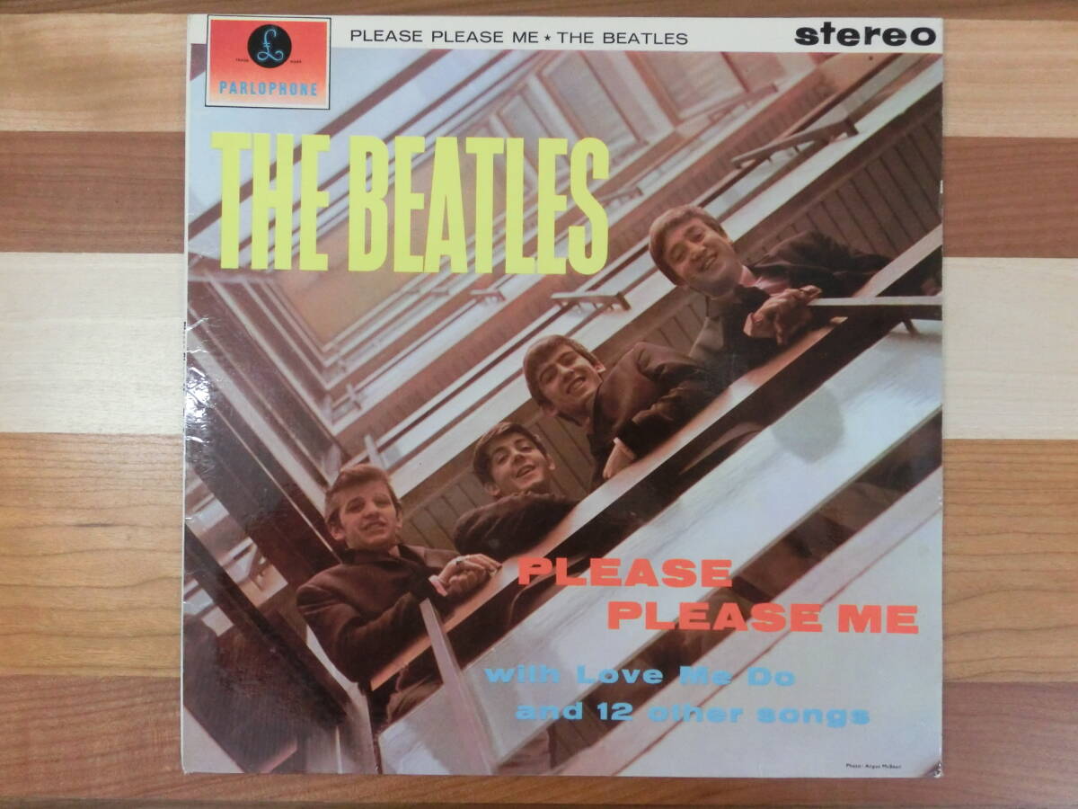 極美盤品!UK Org Stereo 1GA/1H★Ernest J. Day★Please Please me★Matrix:-1/-1★KT★Beatlesの画像1