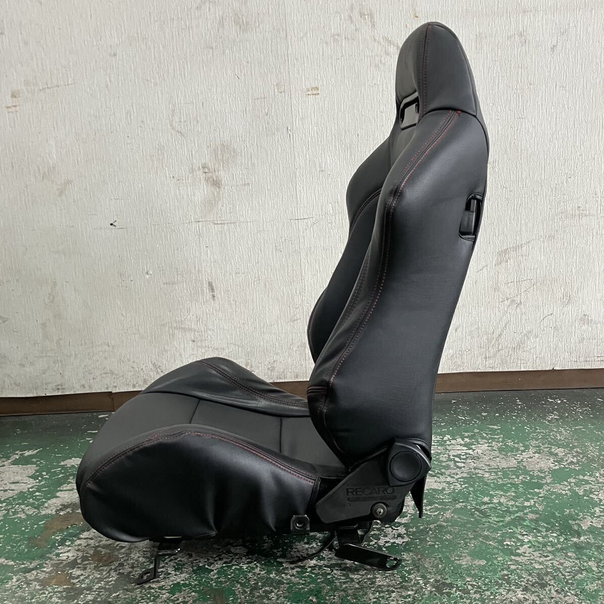 ★高級！ RECARO レカロ SR-3 セミバケットシート l235s Artina ? シートカバー付き 両側ダイヤル 岐阜市より引き取り限定★の画像4