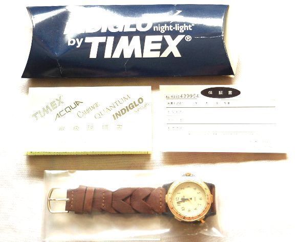 ★特価品 こちらも最後の一品です★TIMEX タイメックス INDIGLO インディグロ night-light ナイトライト 腕時計 未使用保管品 送料140円♪の画像1