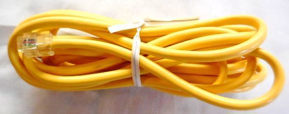 * special price goods * modular cable yellow 3m unused goods postage 140 jpy!