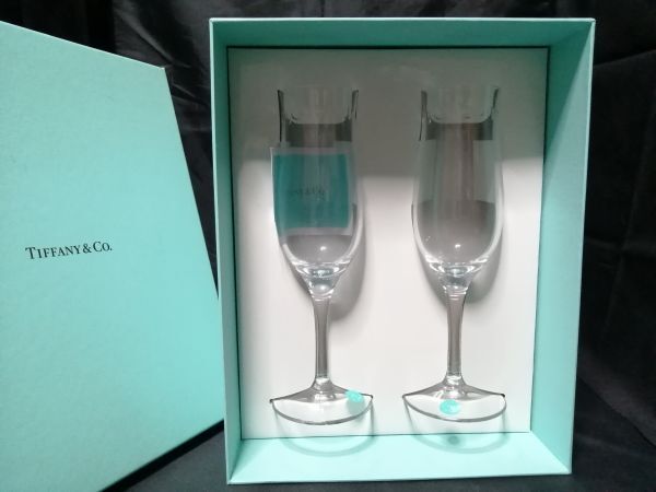 未使用◇自宅保管 ティファニー スウィング ≪ペア≫ グラス TIFFANY&CO. シャンパン ※追加出品予定あり_画像1