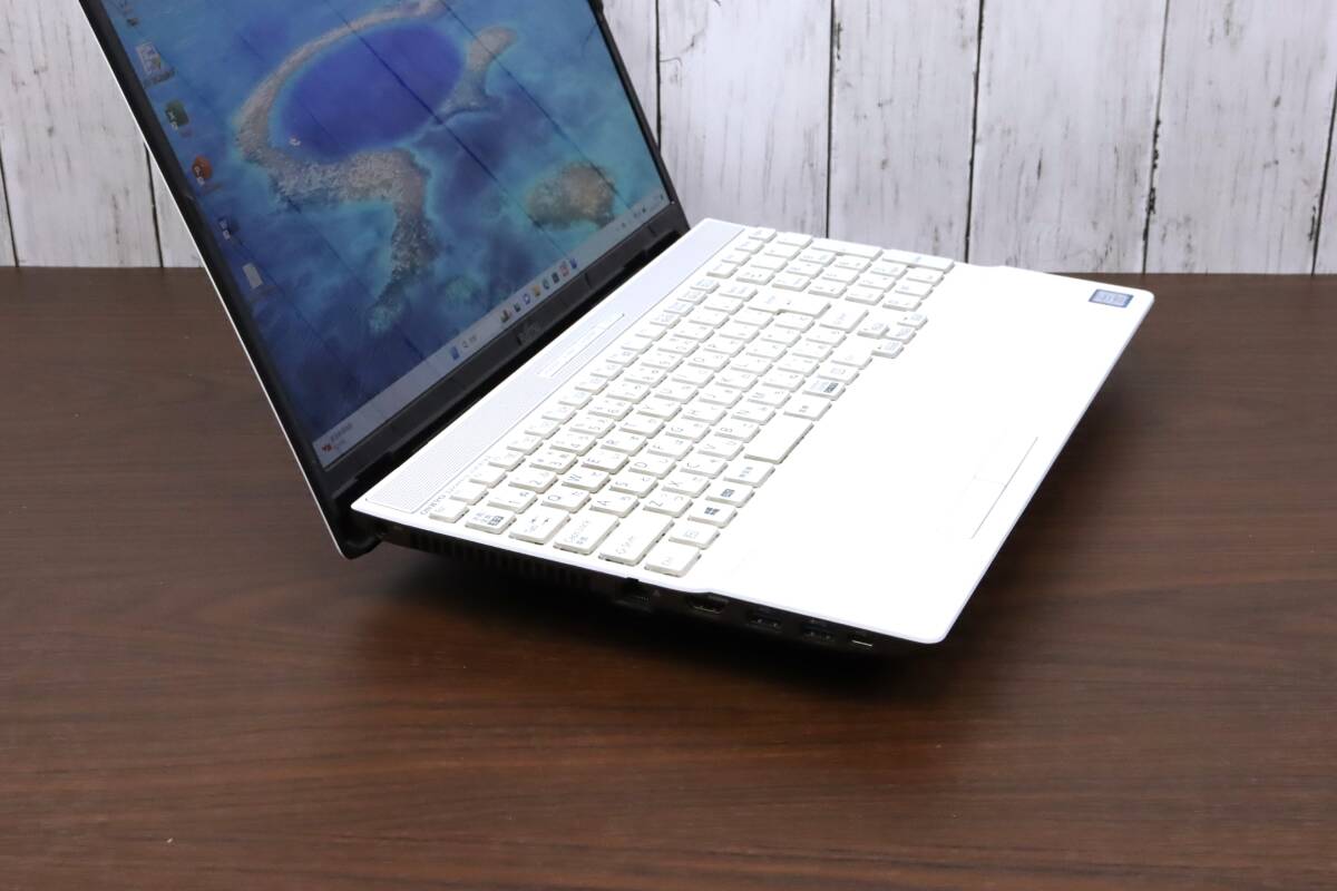 ★2019年製造★ 富士通 LIFEBOOK AH53/ windows11/ Core i7-8565U/ 16GB/ SSD 512GB/ Microsoft Office2019/ Webカメラ/ Excel/ 白/373_画像5