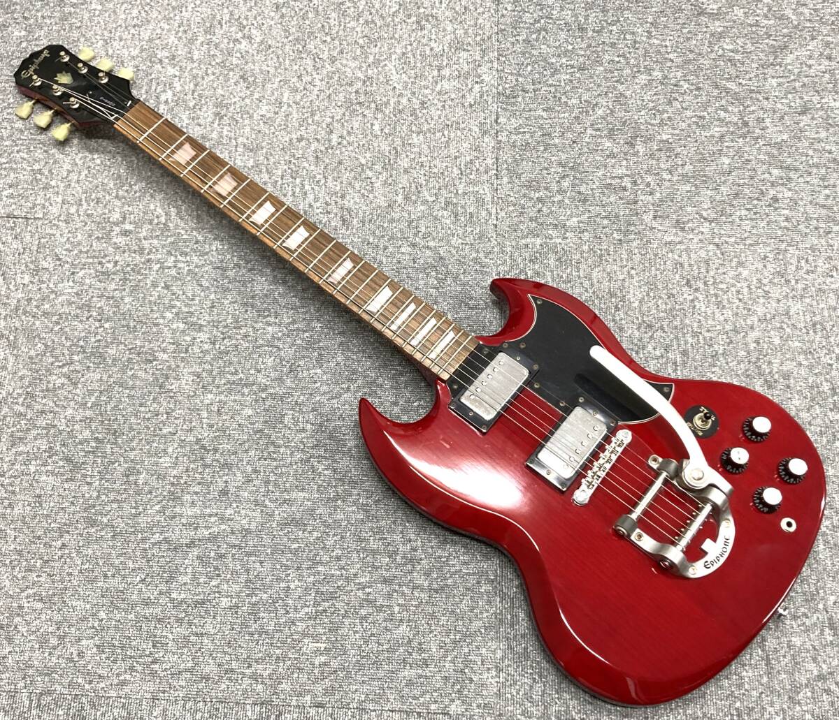 Epiphone Gibson エピフォン ギブソン エレキギター 赤 レッド 現状品 楽器