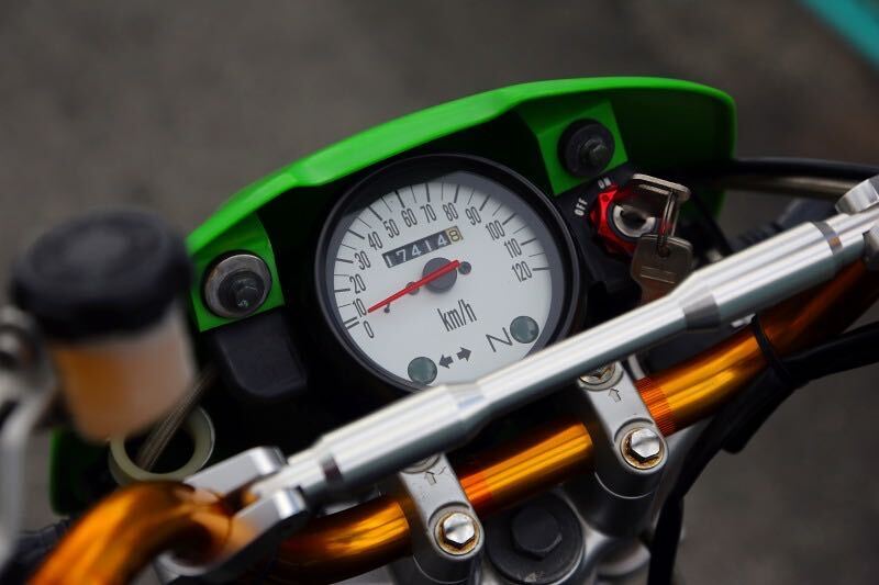 Kawasaki KSR110 2008年モデル ミニモト 色々触られててかなりの美品！の画像6