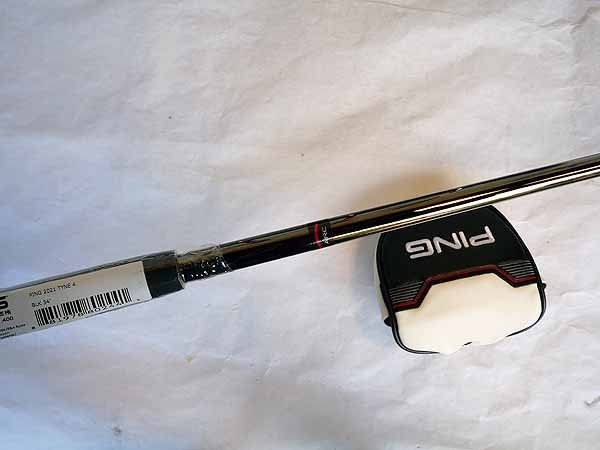 新品 PING 2021 TYNE 4 パター 34インチの画像5