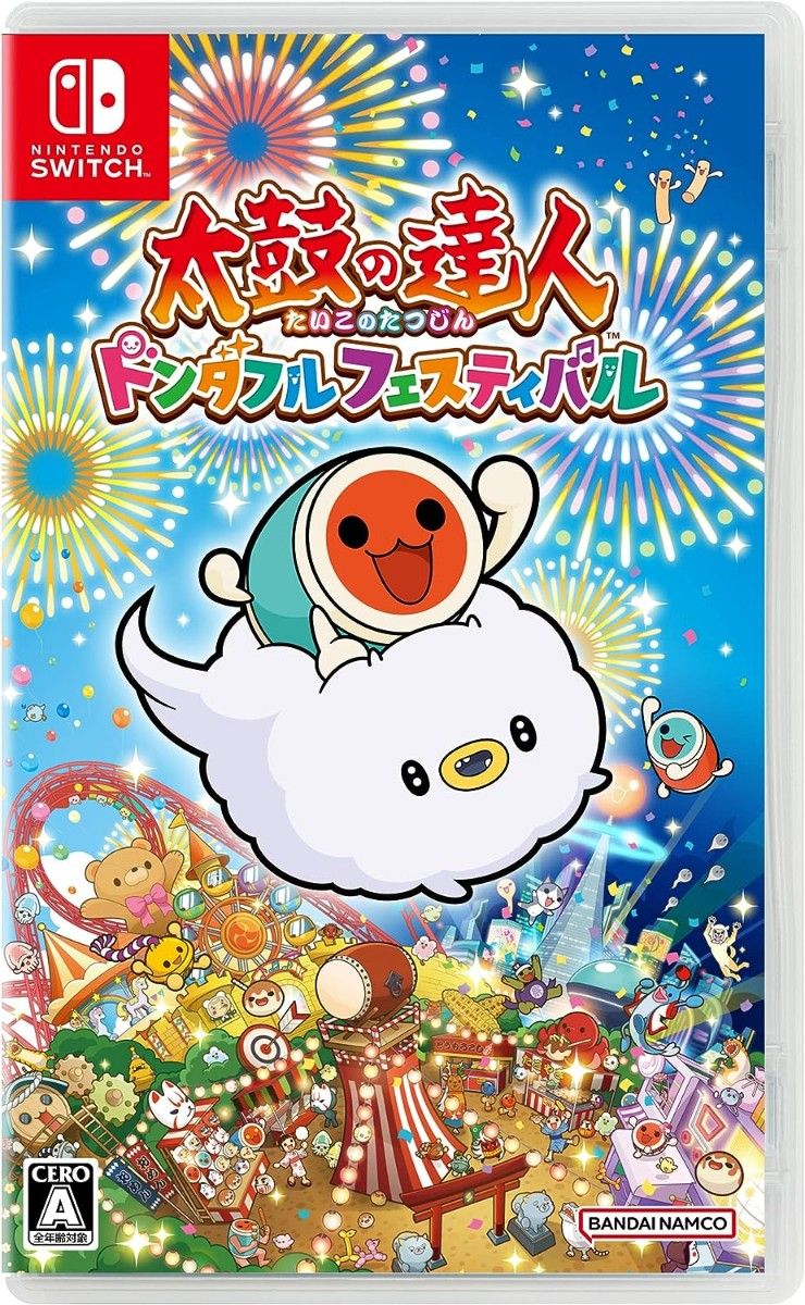 3月31日まで：[新品]【Switch】太鼓の達人 ドンダフルフェスティバル