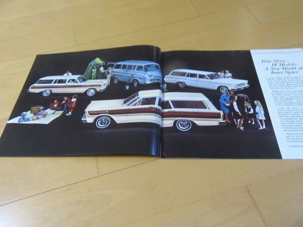 フォード▼△６５年ＵＳＡ版ＷＡＧＯＮＳ ＦＲＯＭ ＦＯＲＤ（４車種）古車カタログの画像6