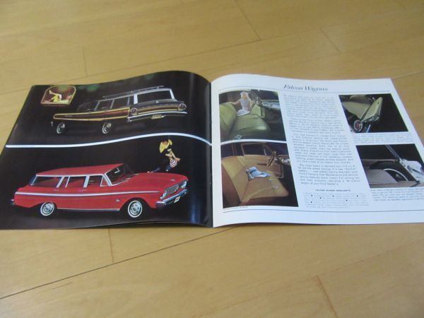 フォード▼△６５年ＵＳＡ版ＷＡＧＯＮＳ ＦＲＯＭ ＦＯＲＤ（４車種）古車カタログの画像4